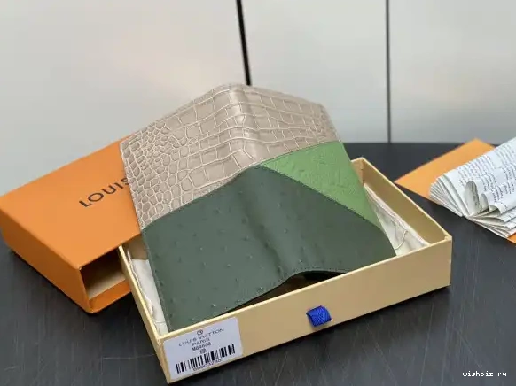 WIS LOUIS WALLET-10*19*2cm VUITTON BRAZZA 0512